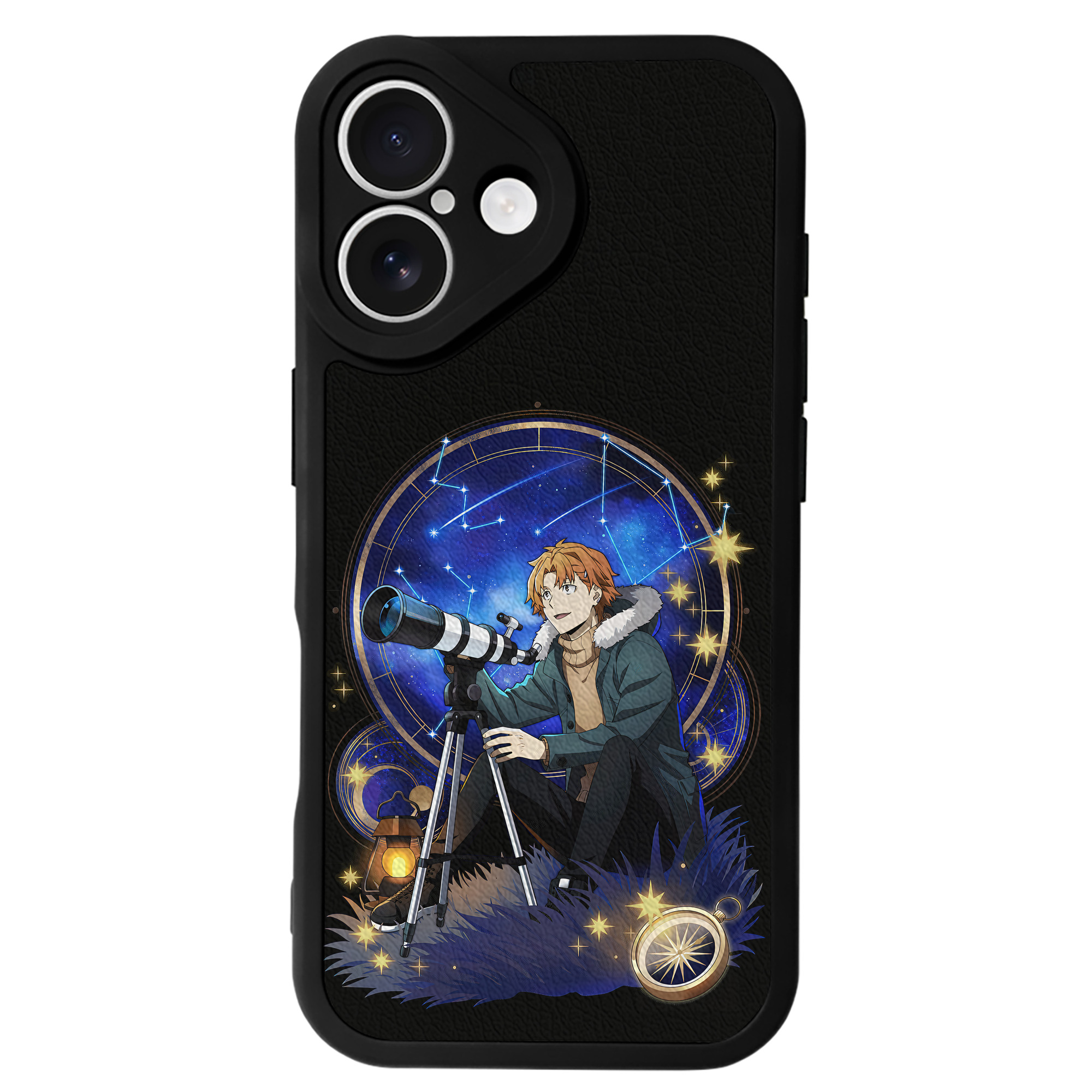 （画像用） 文豪ストレイドッグス Bungo Stray Dogs 【iPhone 16シリーズ対応】シリコンスマホケース（レザー調） 材質：シリコン